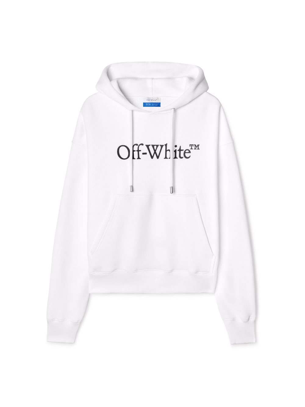 Sweat à capuche MC Big Bookish Skate blanc Off-White-influensse