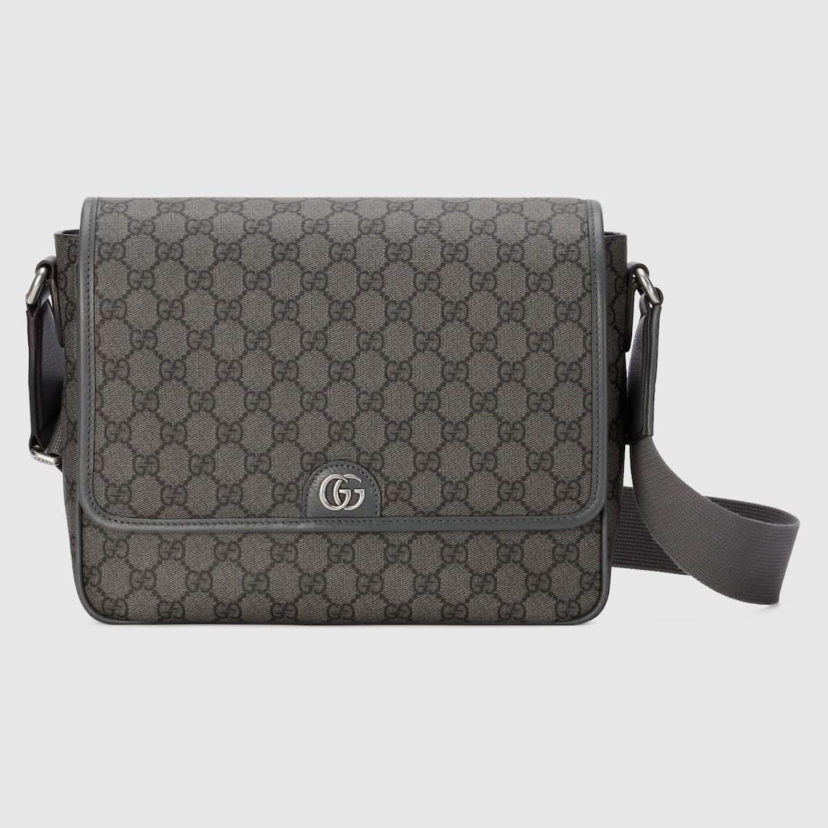 Sac à bandoulière Ophidia Toile GG Tender gris noir Gucci-influensse