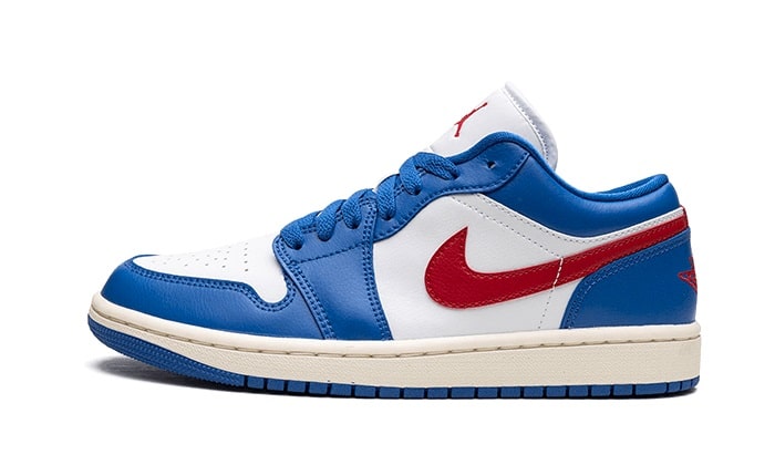 Air Jordan 1 Low Sport Blue Gym Red-influensse