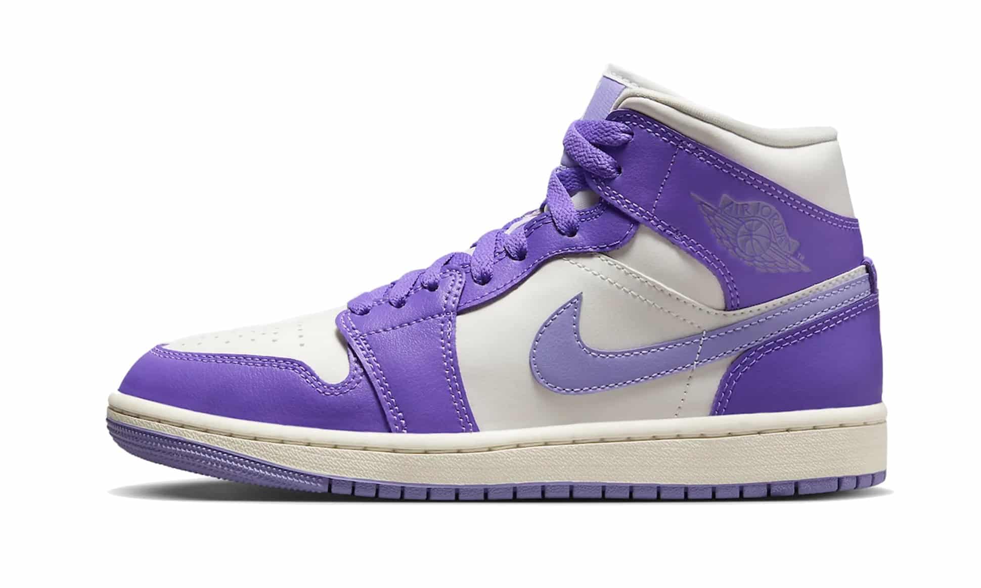 Air Jordan 1 Mid Action Grape-influensse