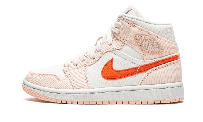 Air Jordan 1 Mid Corduroy-influensse