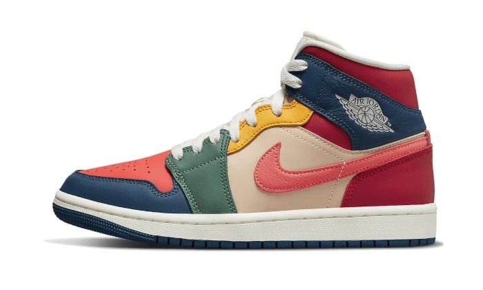 Air Jordan 1 Mid SE Multi-color-influensse