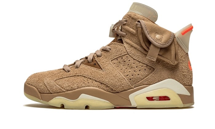 Air Jordan 6 Retro Travis Scott British Khaki-influensse