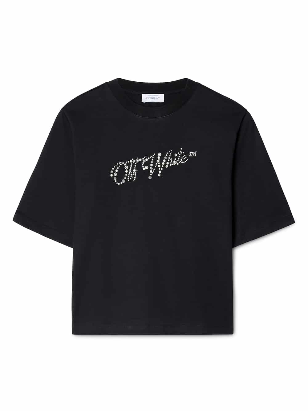 T-shirt Boxy Stars EMB noir Off-White-influensse