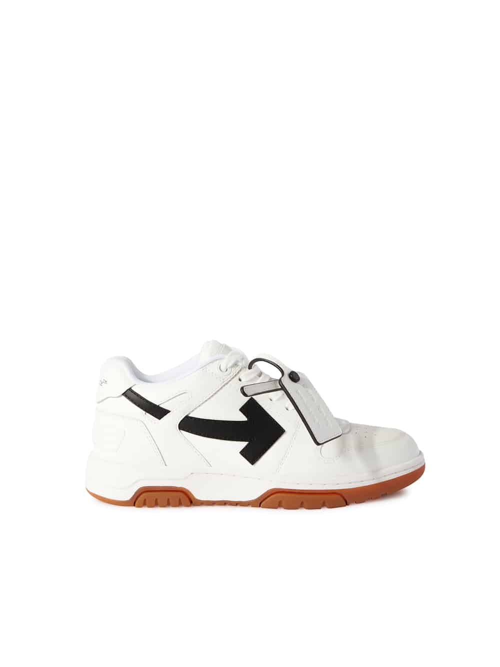 Sneaker cuir Out Of Office blanc noir Off-White-influensse