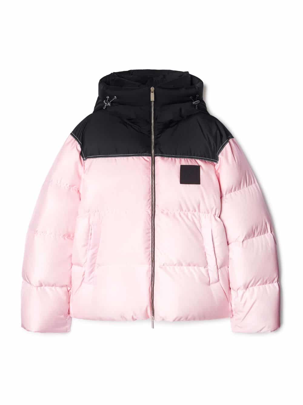 Doudoune nylon Patch ARR RIP rose noir Off-White-influensse