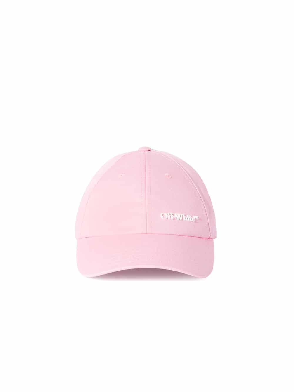 Casquette baseball Logo 3D rose Off-White-influensse