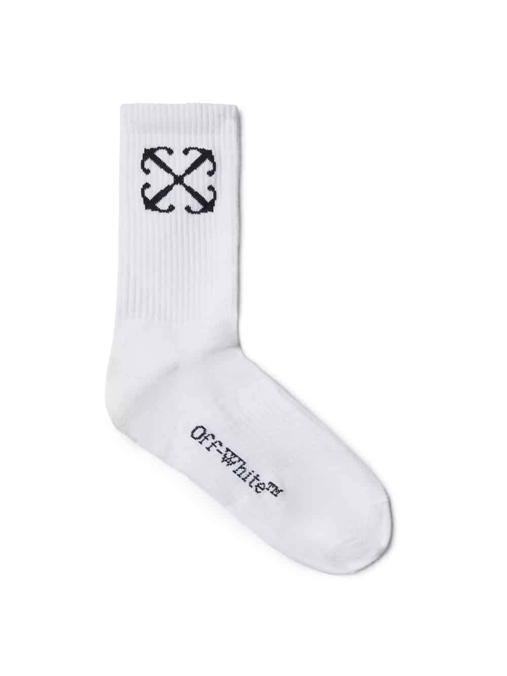 Chaussettes Mi-hautes flèche blanc Off-White-influensse