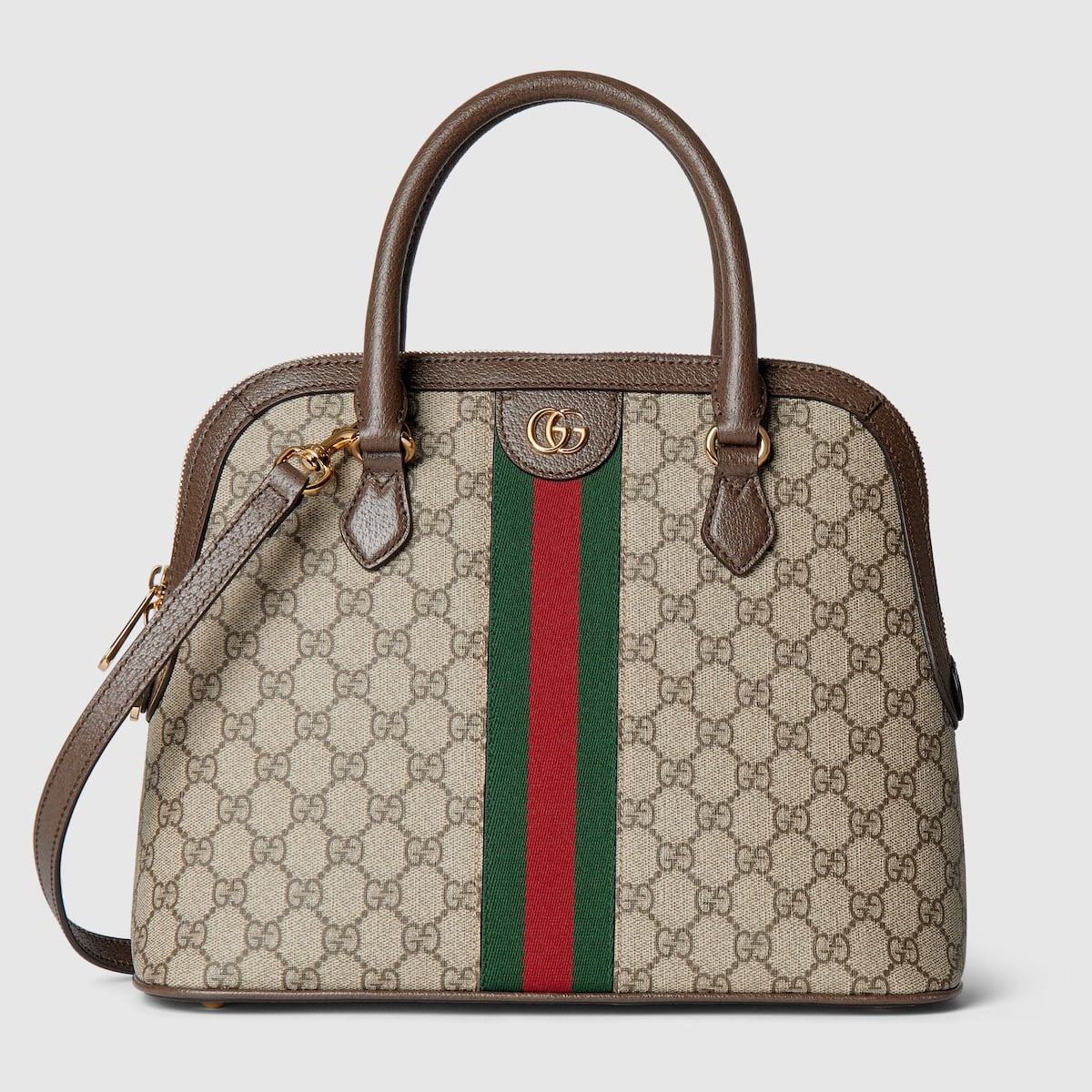 Sac à main Ophidia Toile GG Supreme beige ébène Gucci-influensse