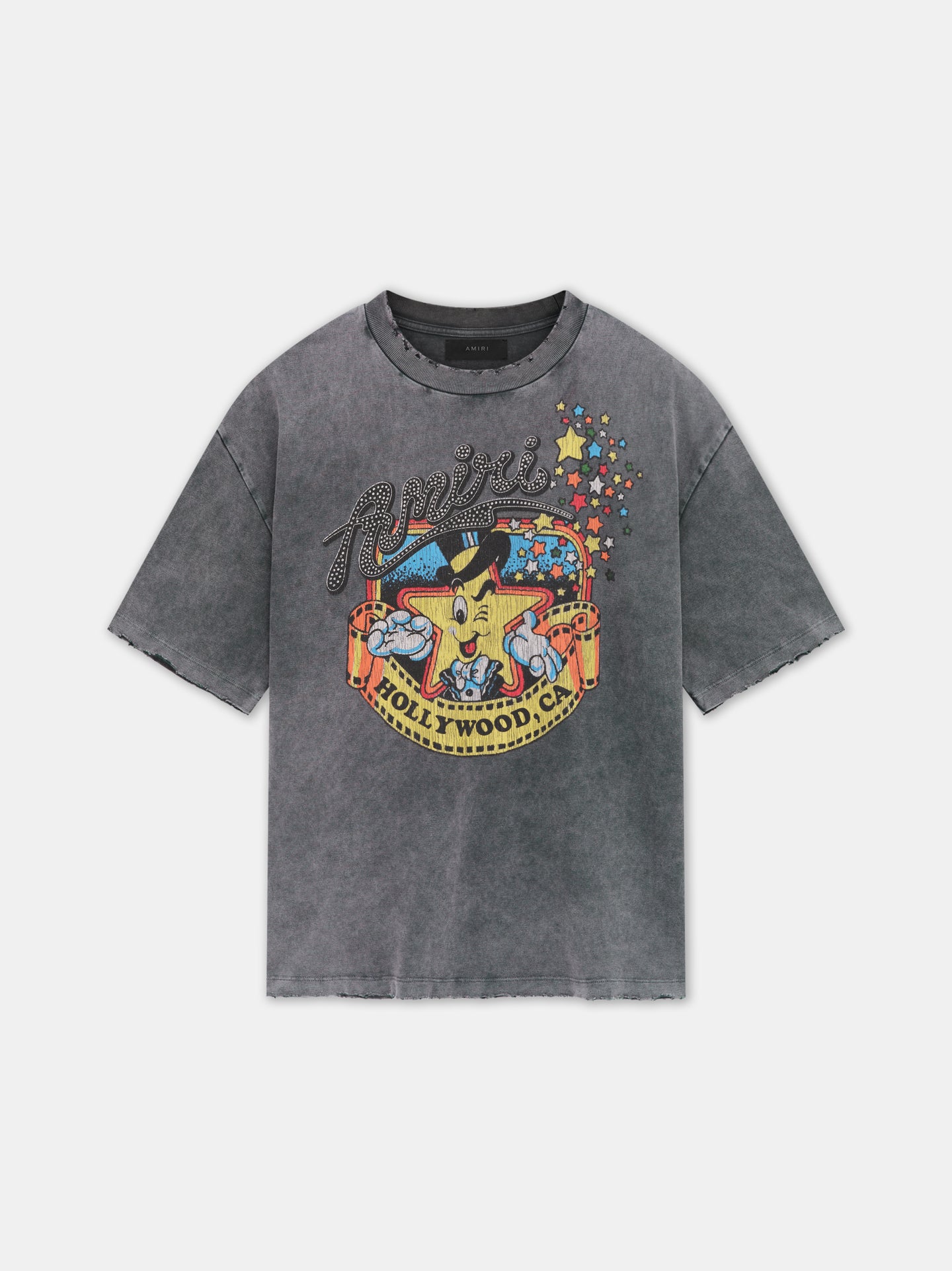 T-shirt oversize Mr Hollywood noir Amiri-influensse