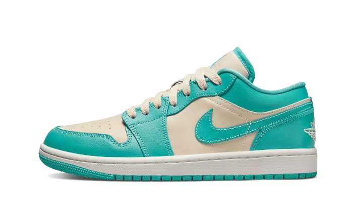 Air Jordan 1 Low Tropical Teal-influensse