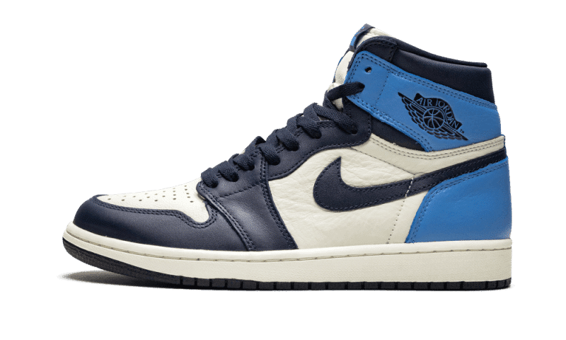 Air Jordan 1 Retro High OG Obsidian UNC-influensse
