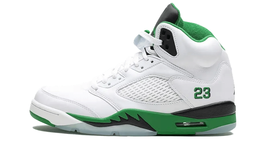 Air Jordan 5 Retro Lucky Green-influensse