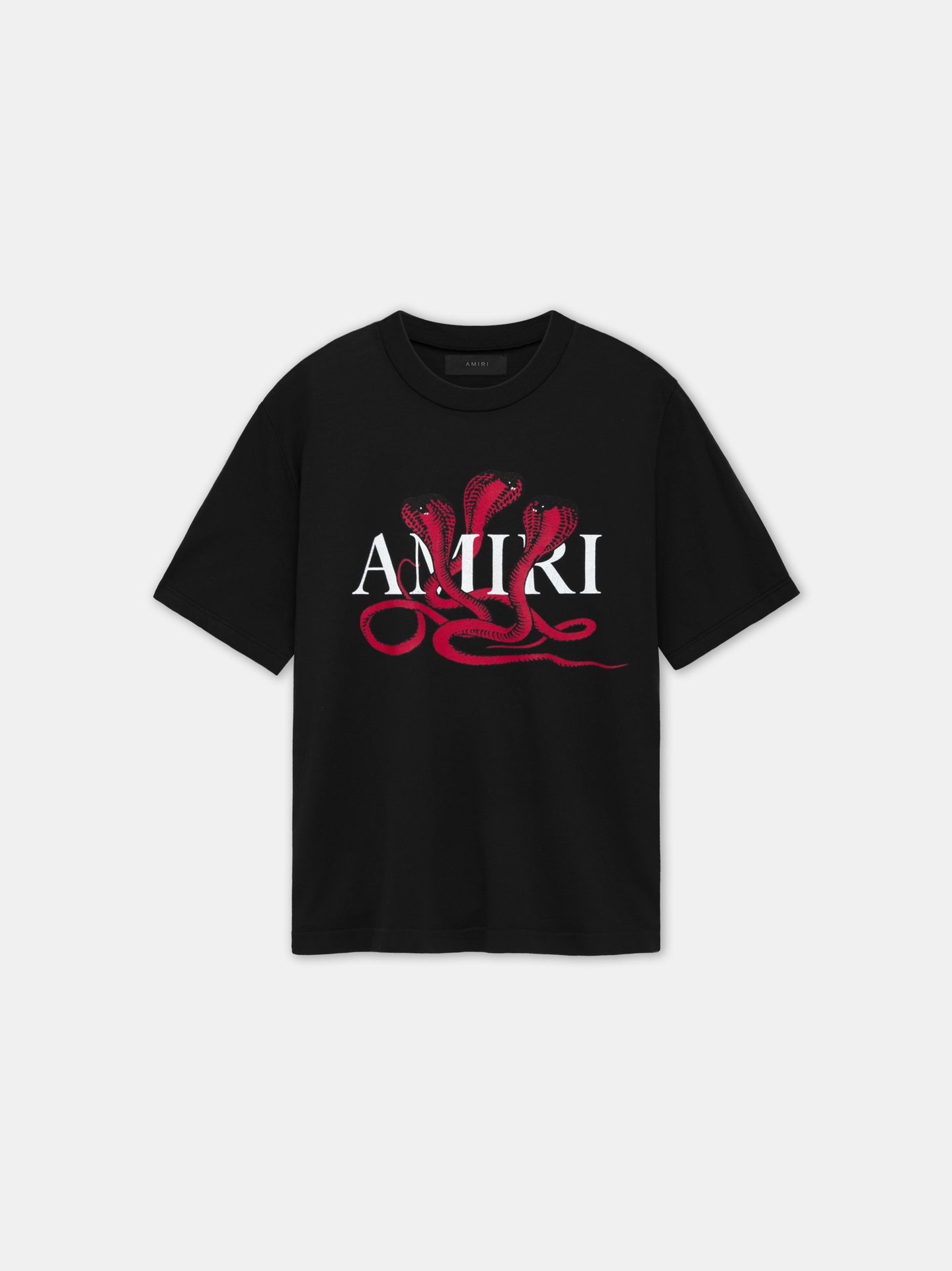 T-shirt Skater Glitter Poison noir rouge Amiri-influensse