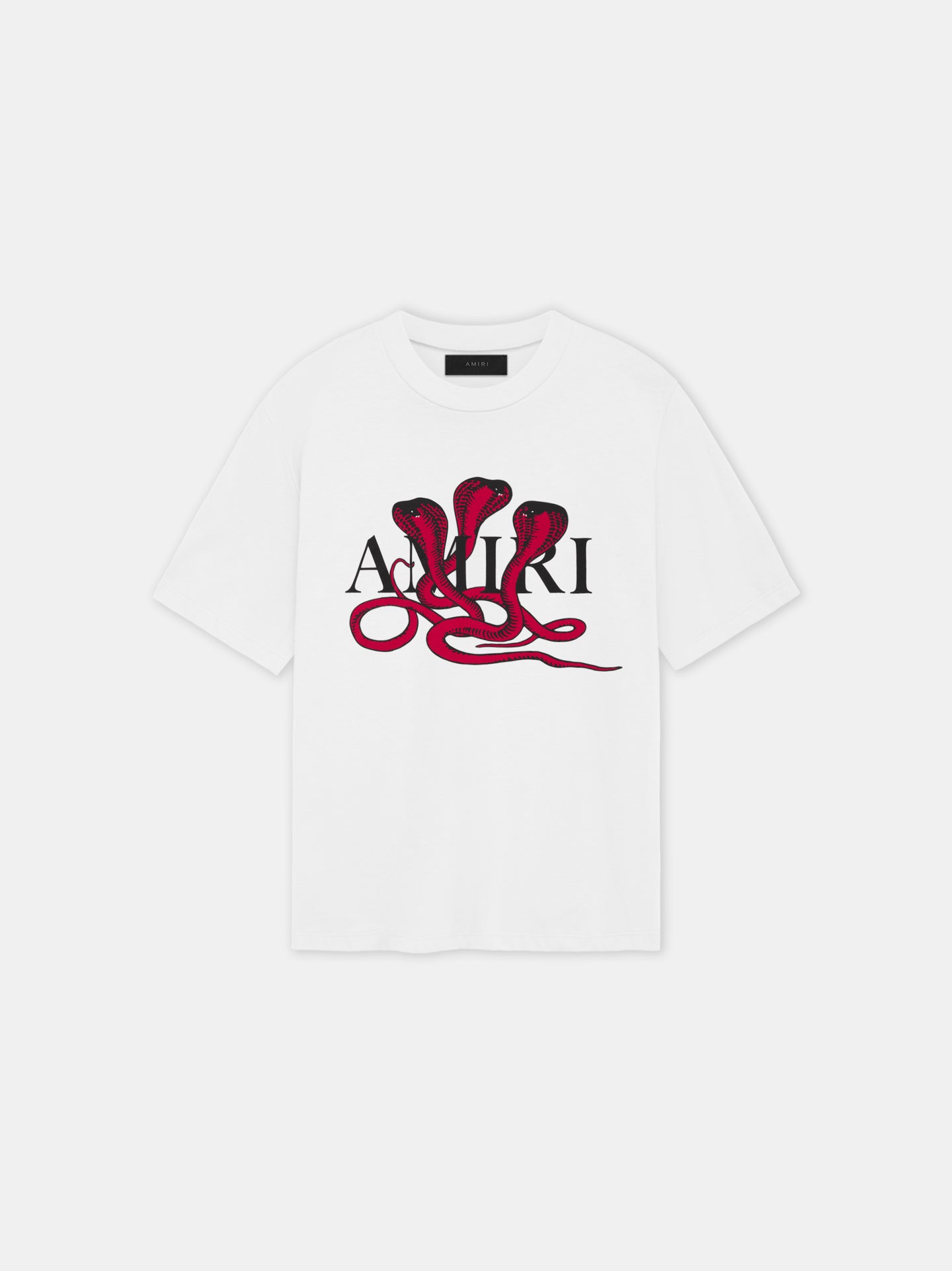 T-shirt Poison blanc rouge Amiri-influensse