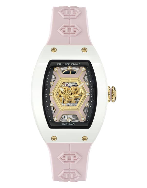 Montre Diamond Crypto Queen Cherry Blossom ice Philipp Plein-influensse