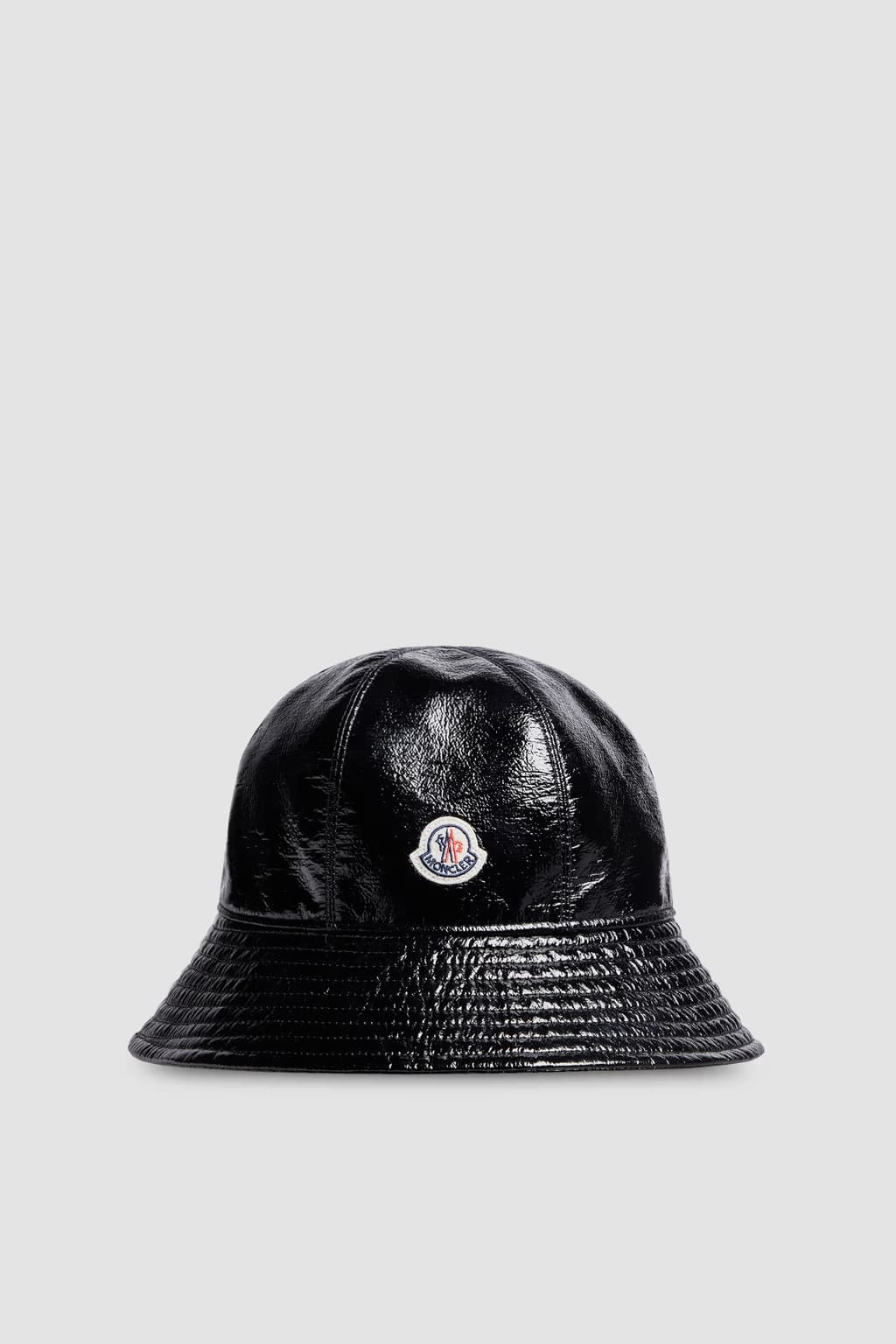 Bob enduit vinyle noir Moncler-influensse