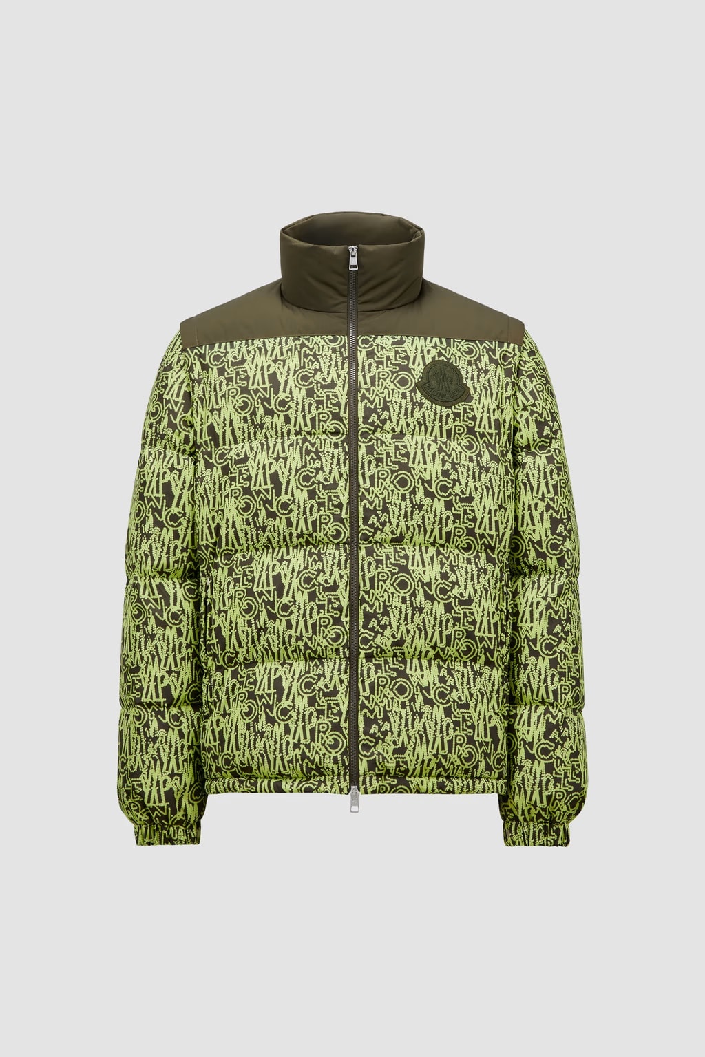 Doudoune courte Chubasco vert Moncler-influensse