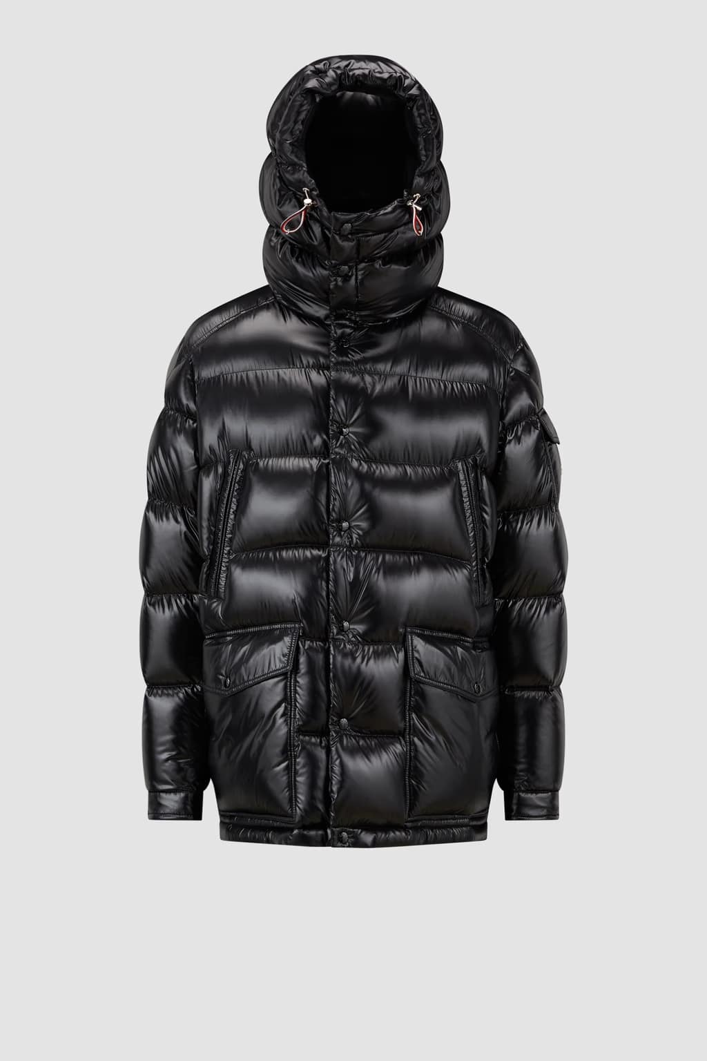 Doudoune courte capuche Chiablese noir Moncler-influensse