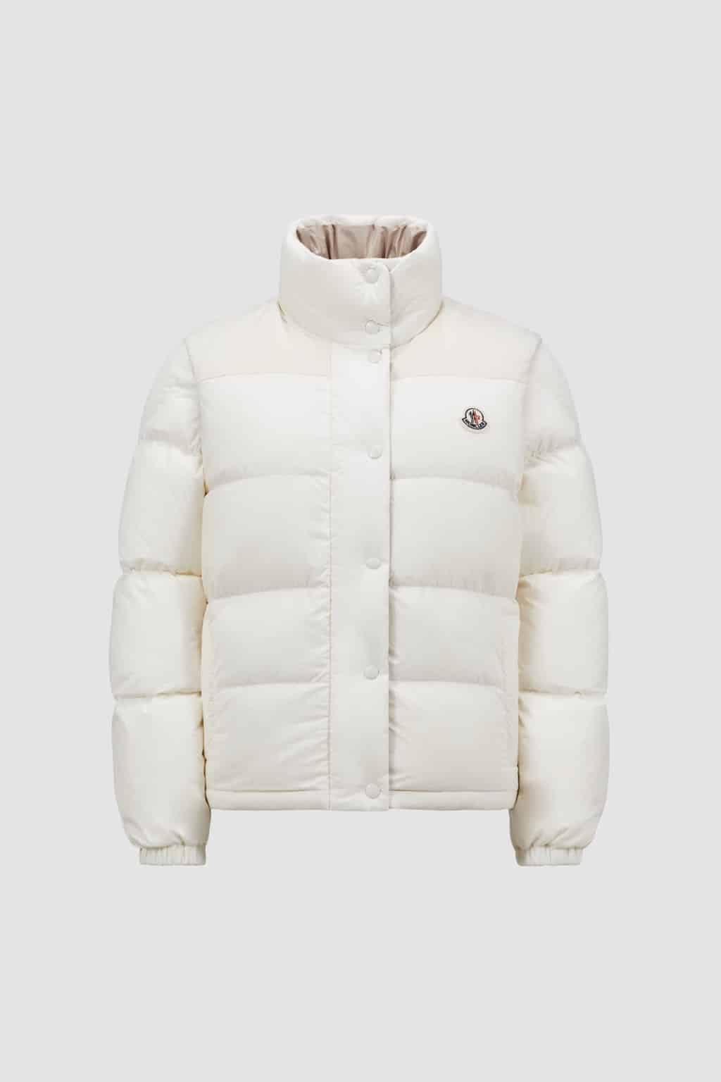 Doudoune courte réversible blanc Moncler Verone-influensse
