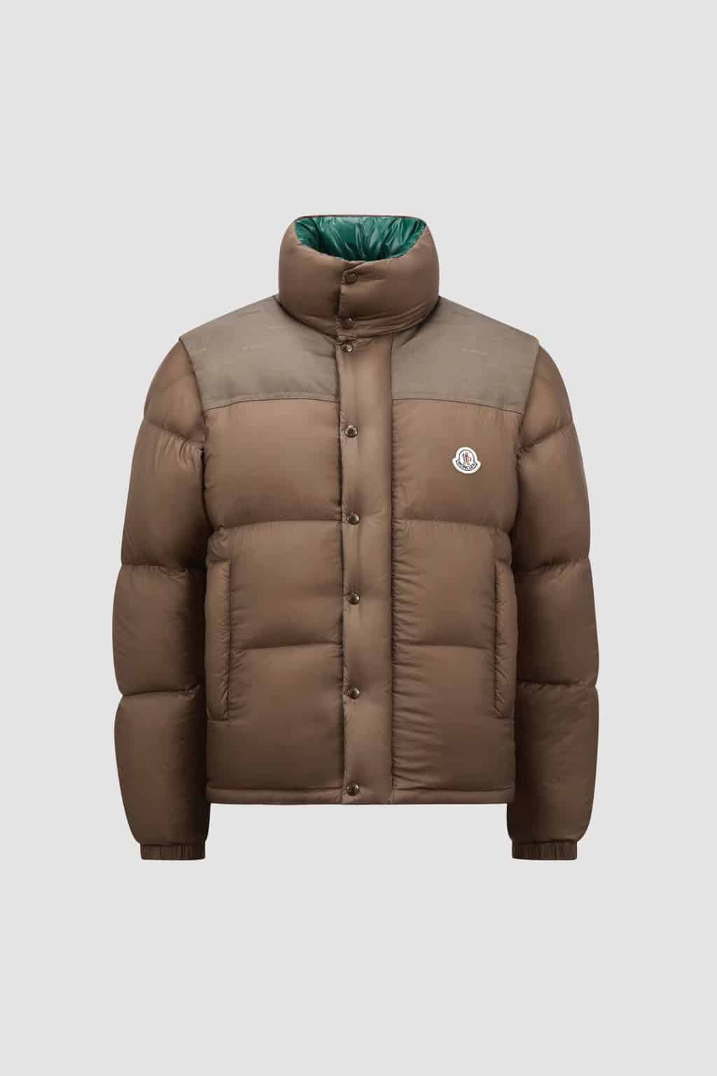 Doudoune courte réversible Verone marron Moncler-influensse