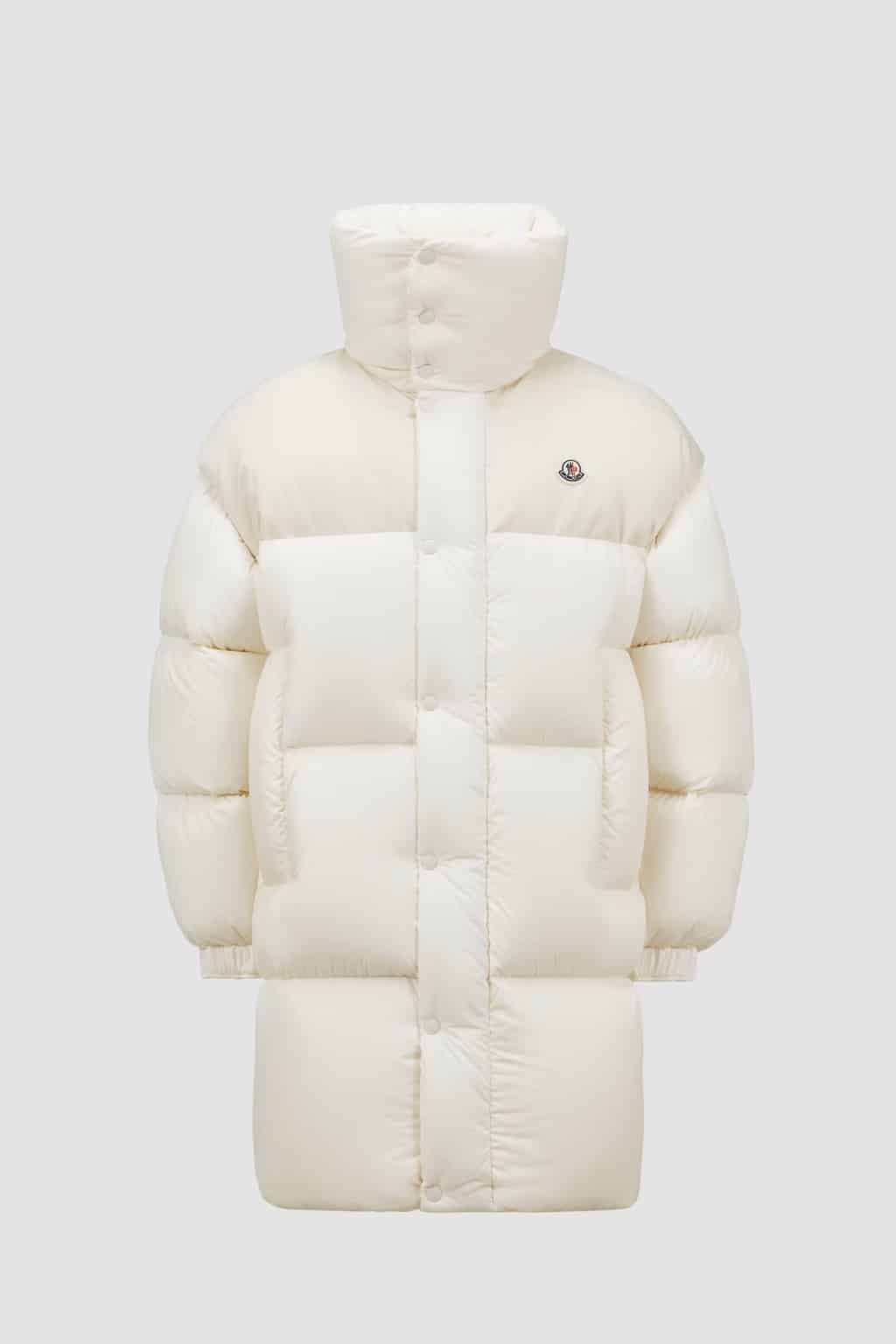 Doudoune longue unisexe Verone blanc Moncler-influensse