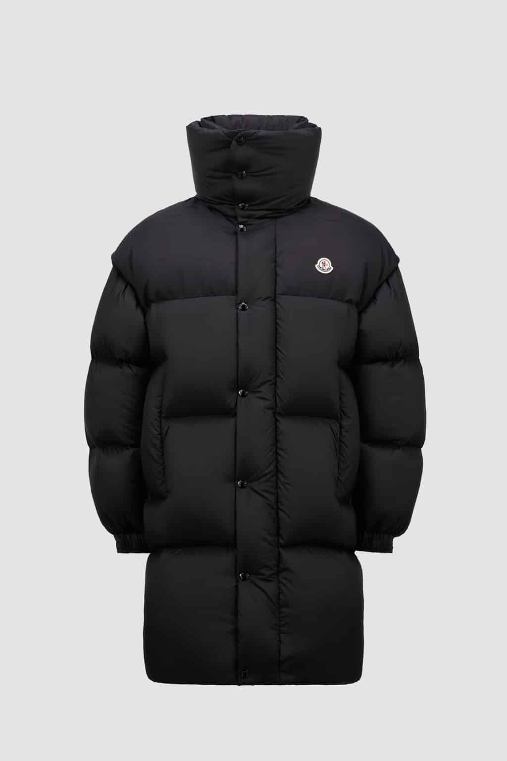 Doudoune longue unisexe Verone noir Moncler-influensse