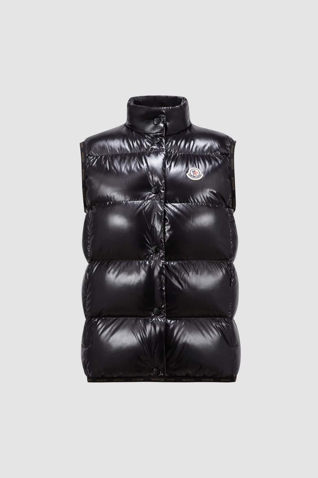 Doudoune sans manches Badia noir Moncler-influensse