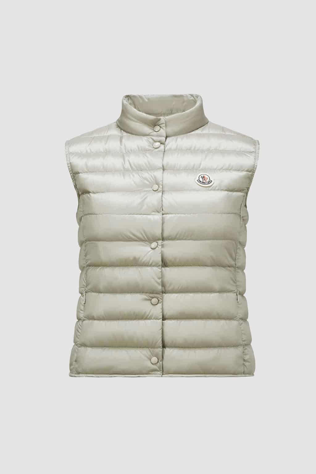 Doudoune sans manches Liane gris clair Moncler-influensse
