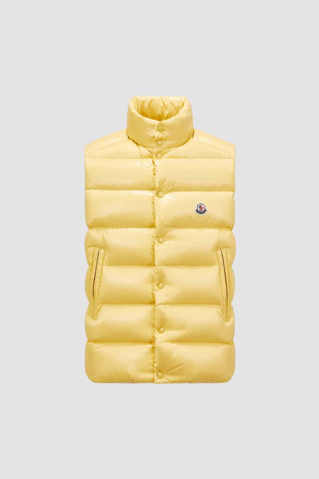 Doudoune sans manches Tibb jaune Moncler-influensse
