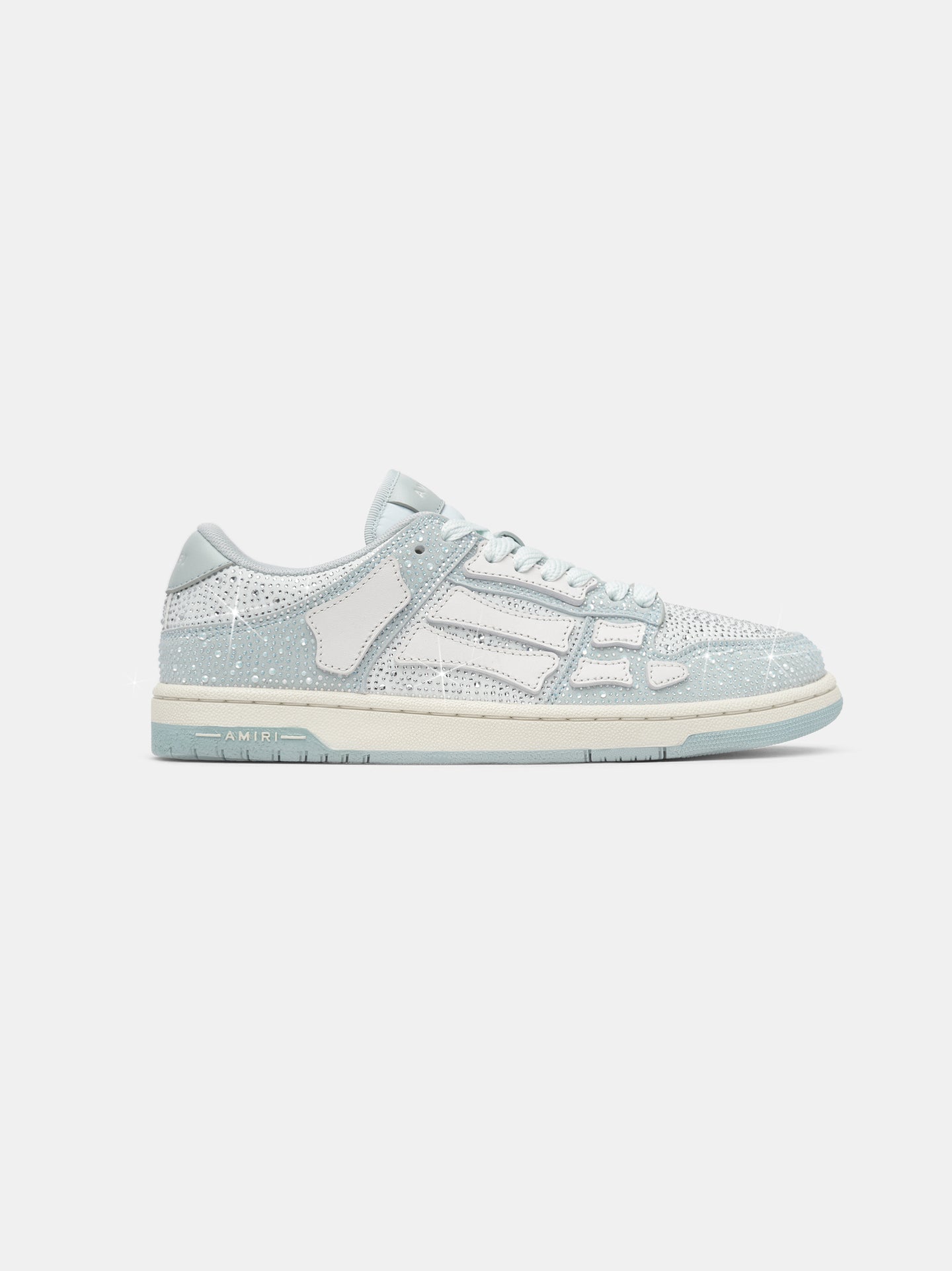 Sneaker Crystal Skel low glace Amiri-influensse
