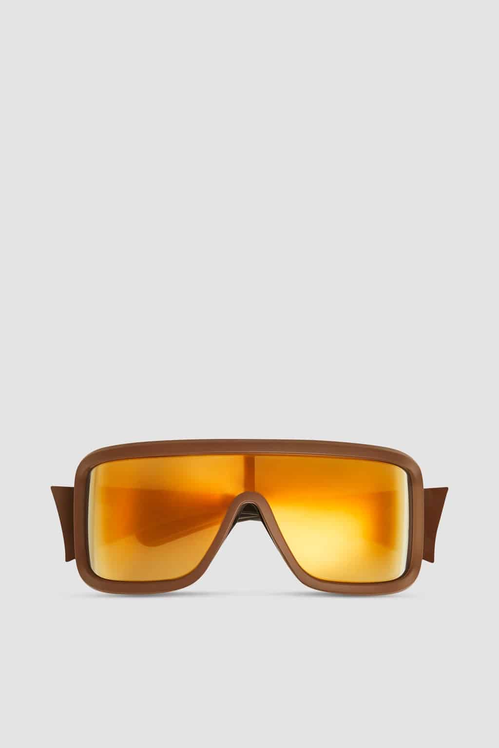 Lunettes de soleil Snowseeker marron mat Moncler-influensse