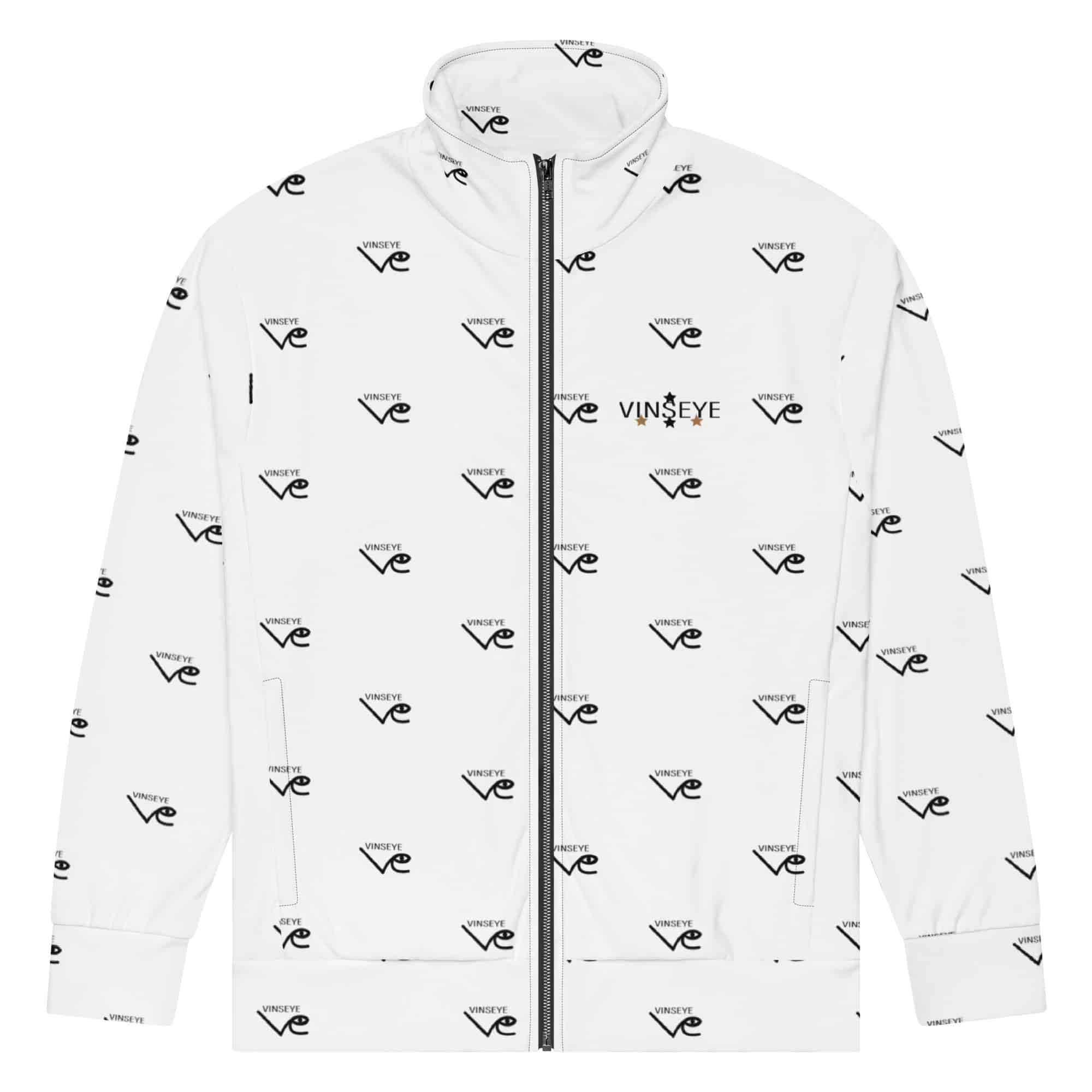Veste survêtement monogram blanc Vinseye-influensse