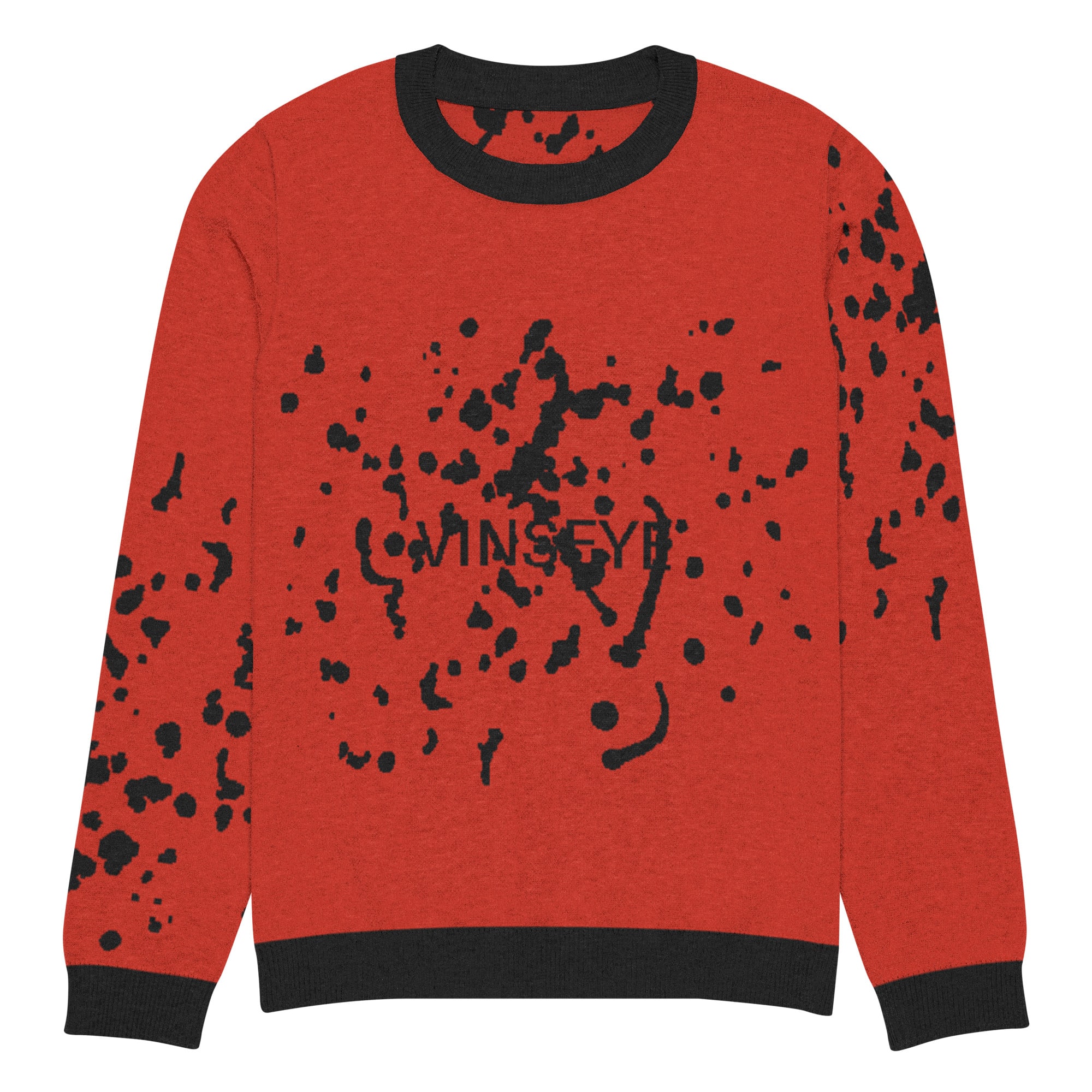 Pull tricot streetwear luxe paint Chili Vinseye-influenssse