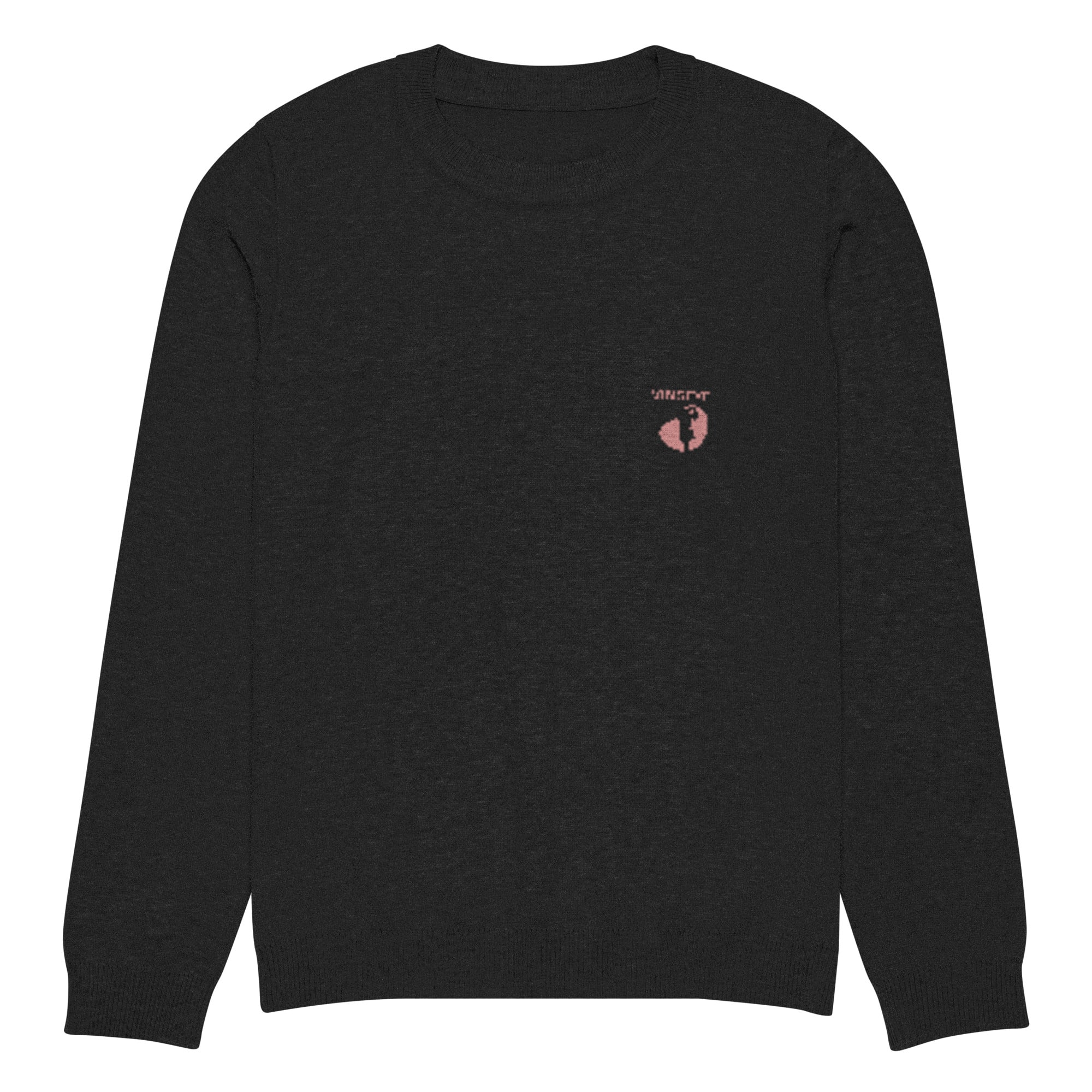 Pull tricot luxe lady street golfer noir Vinseye-influensse