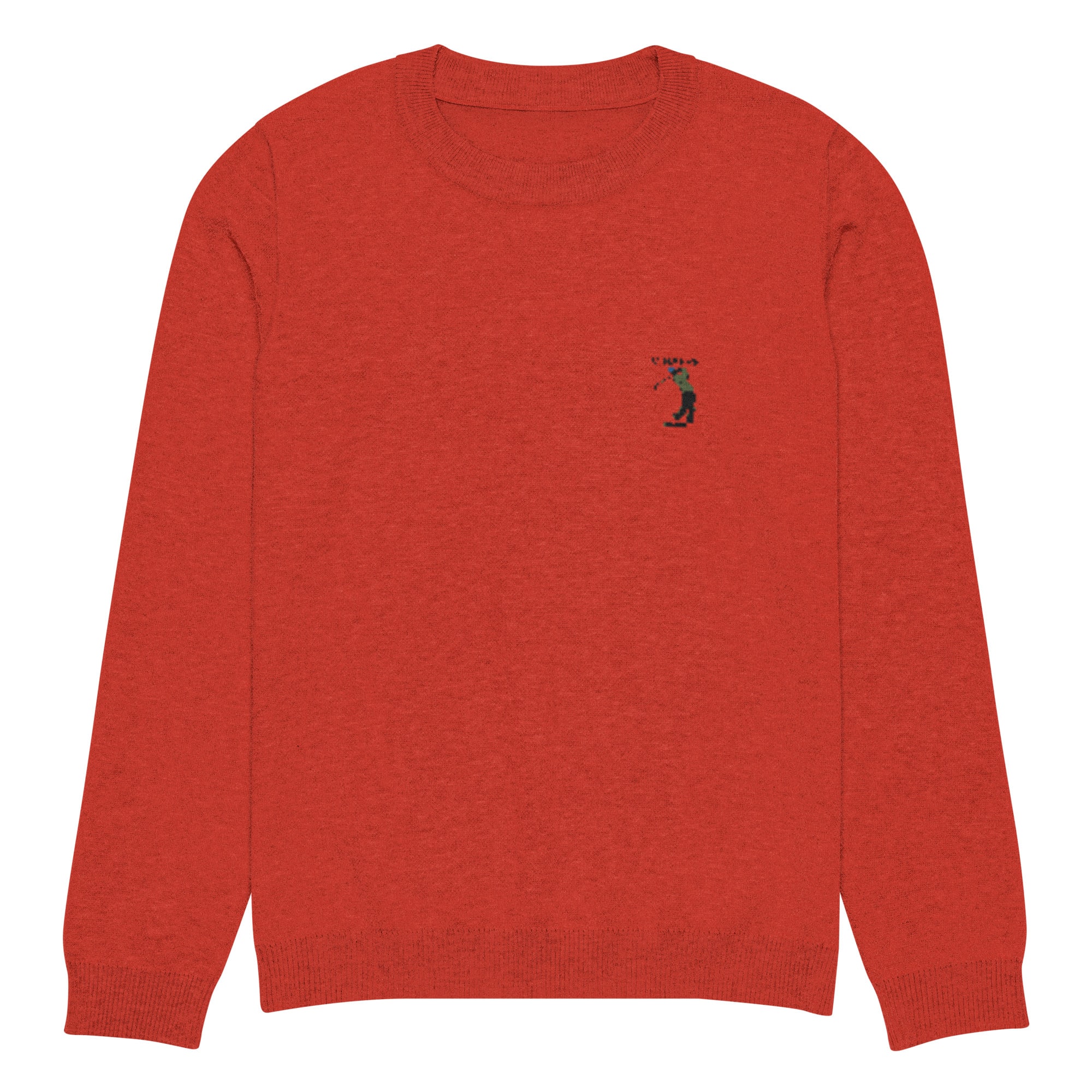 Pull tricot luxe street golfer chili Vinseye-influensse