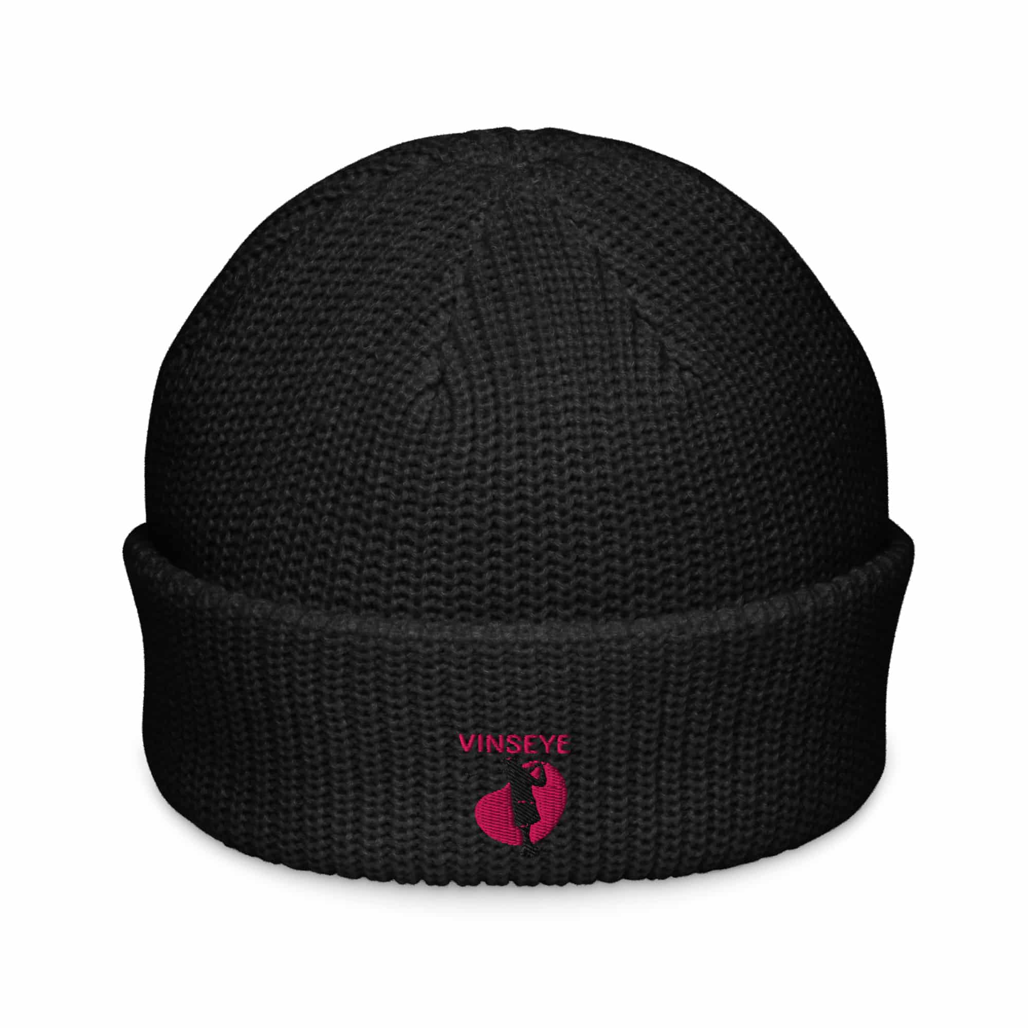 Bonnet luxe Lady Street golfer noir Vinseye-influensse