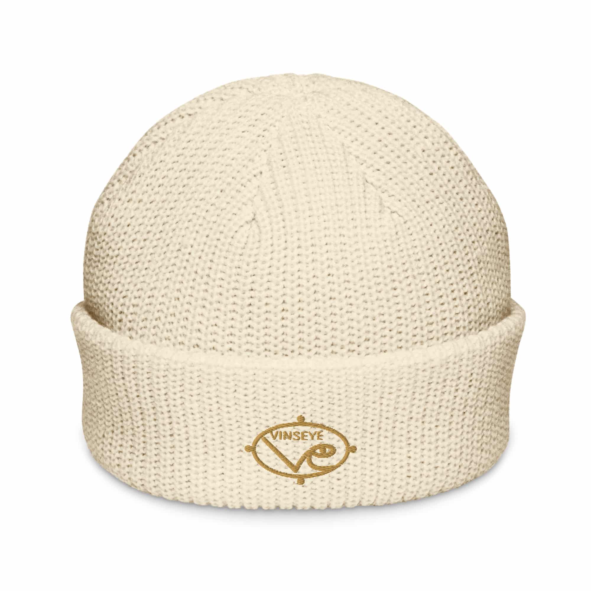 Bonnet streetwear luxe fisherman Ecru Vinseye-influensse