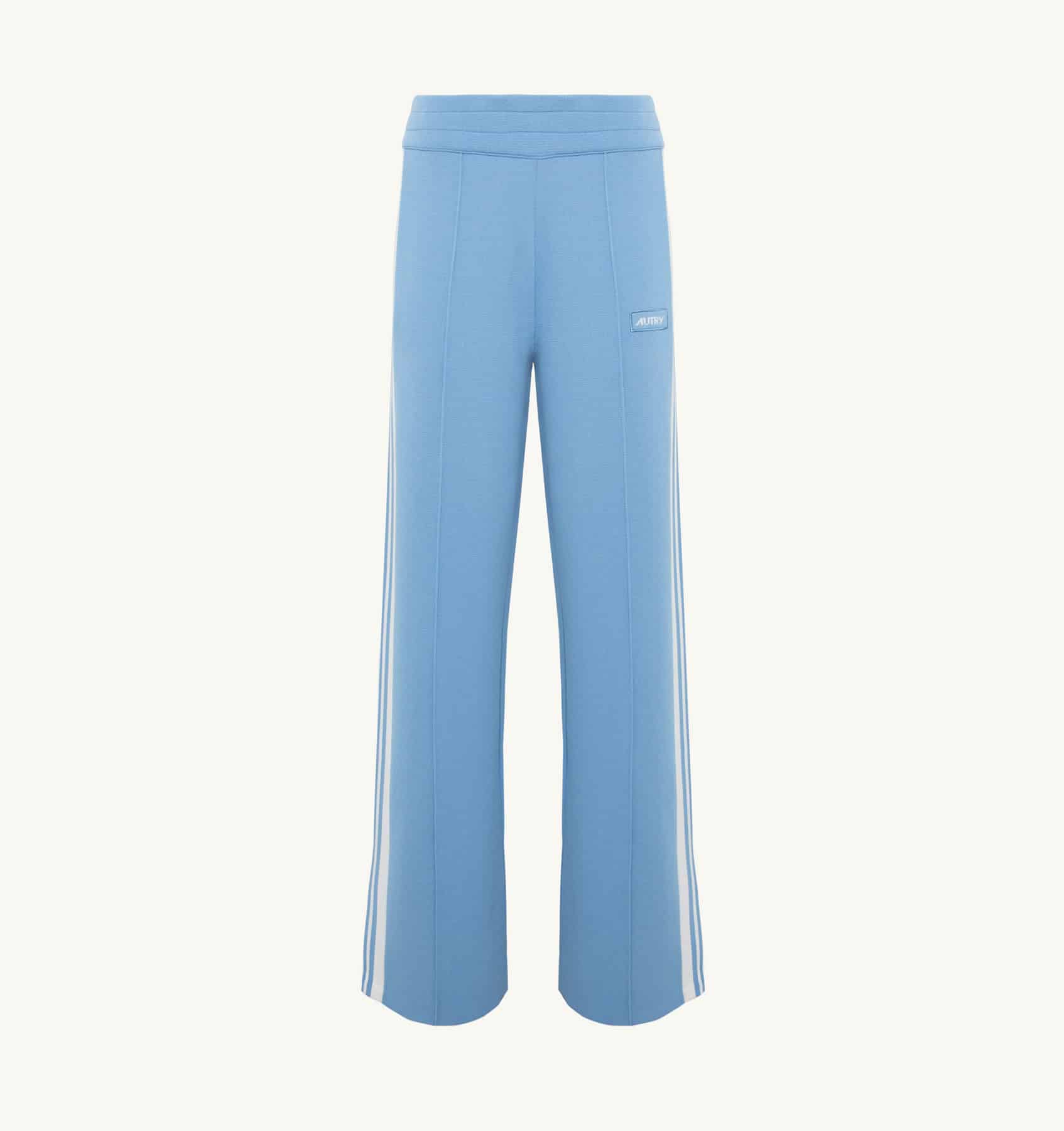 Pantalon jogging viscose bleu ciel Autry-influensse