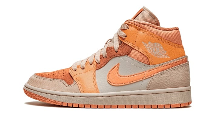Air Jordan 1 Mid Apricot Orange-influensse