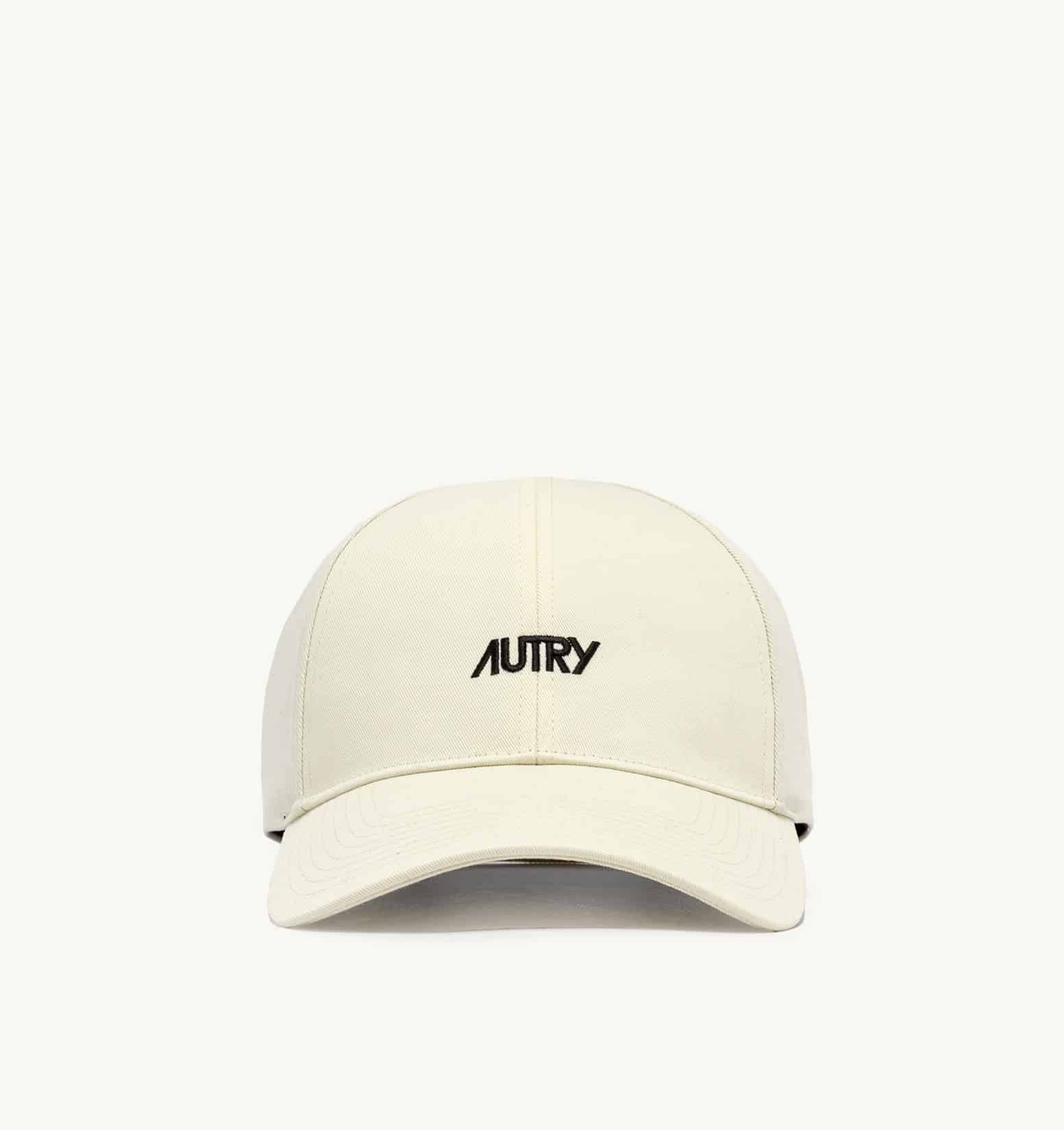 Casquette baseball logo brodé blanc Autry-influensse