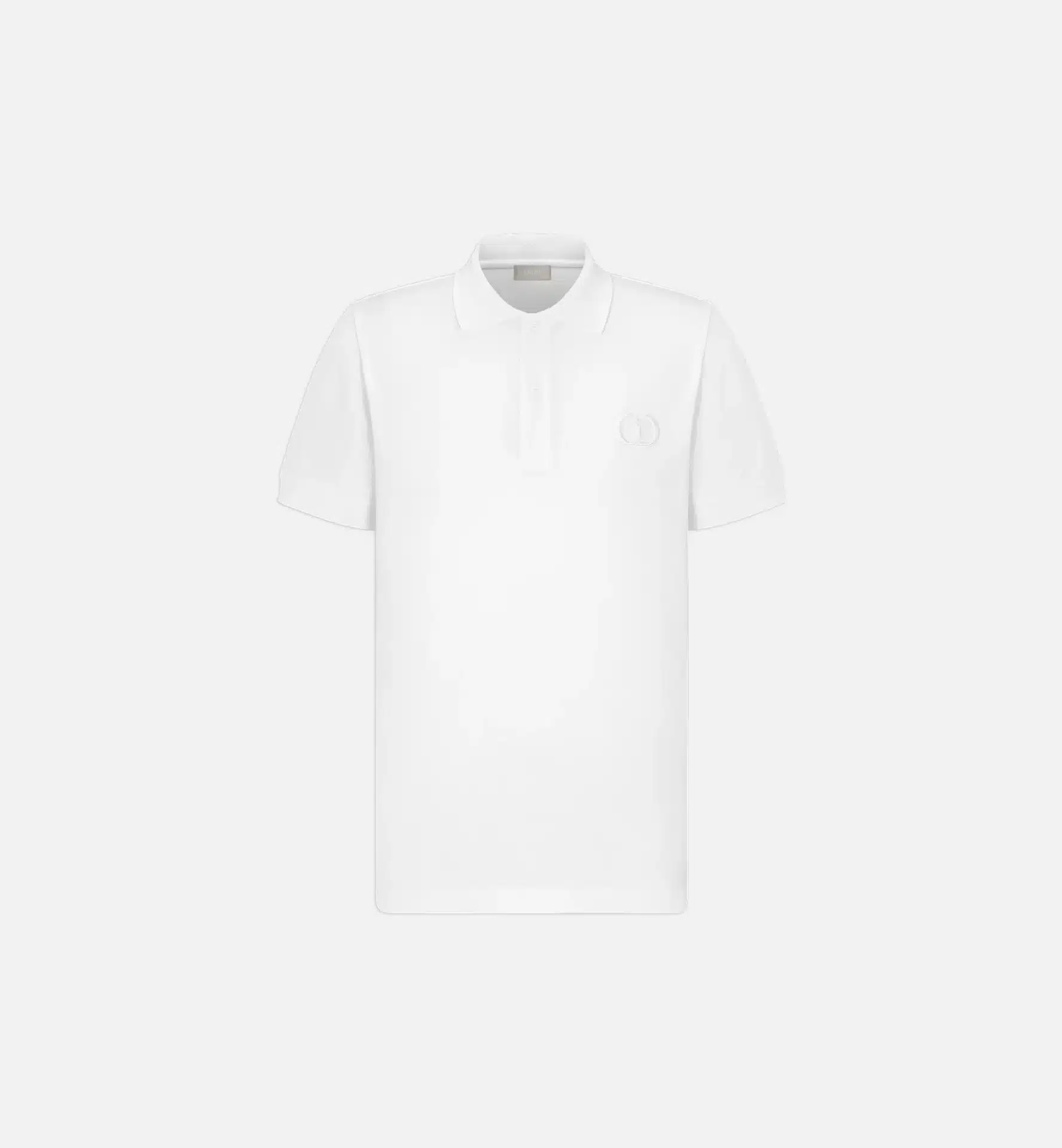 Polo CD Icon coton piqué blanc Dior-influensse