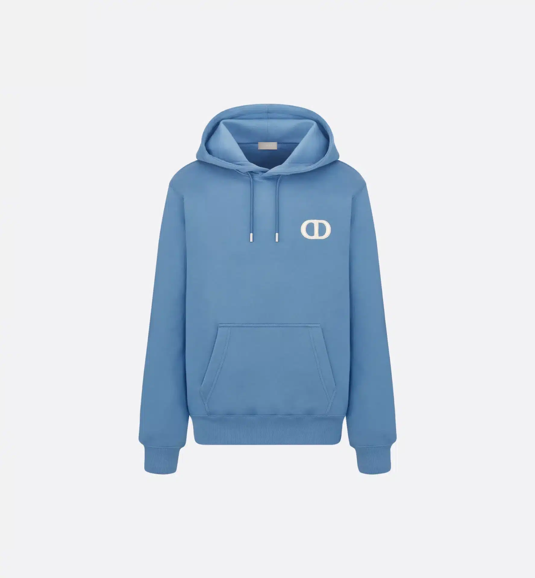Sweat à capuche luxe CD Icon molleton coton bleu Dior-influensse