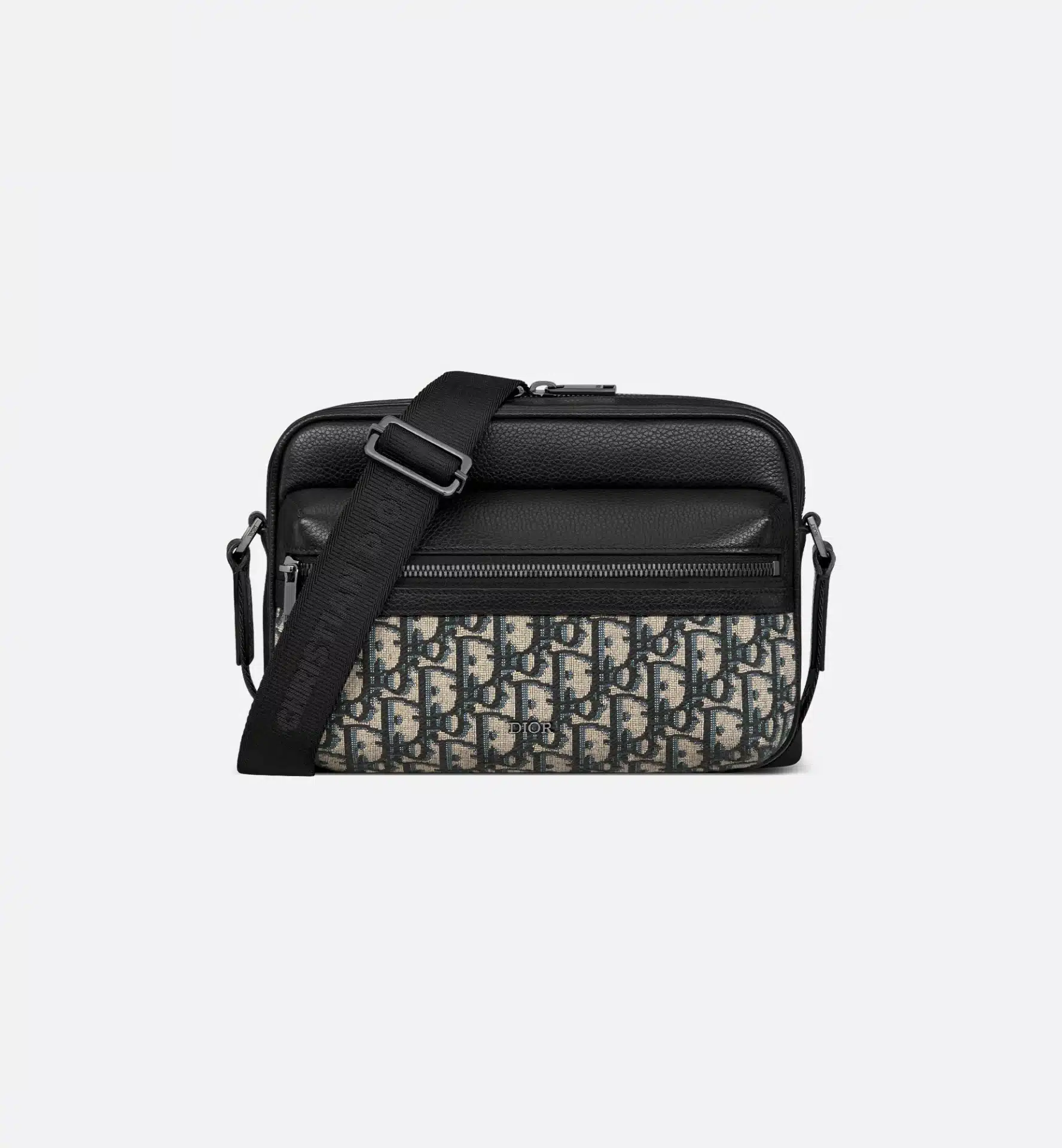 Sac Messenger Rider 2.0 toile oblique cuir beige noir Dior-influensse