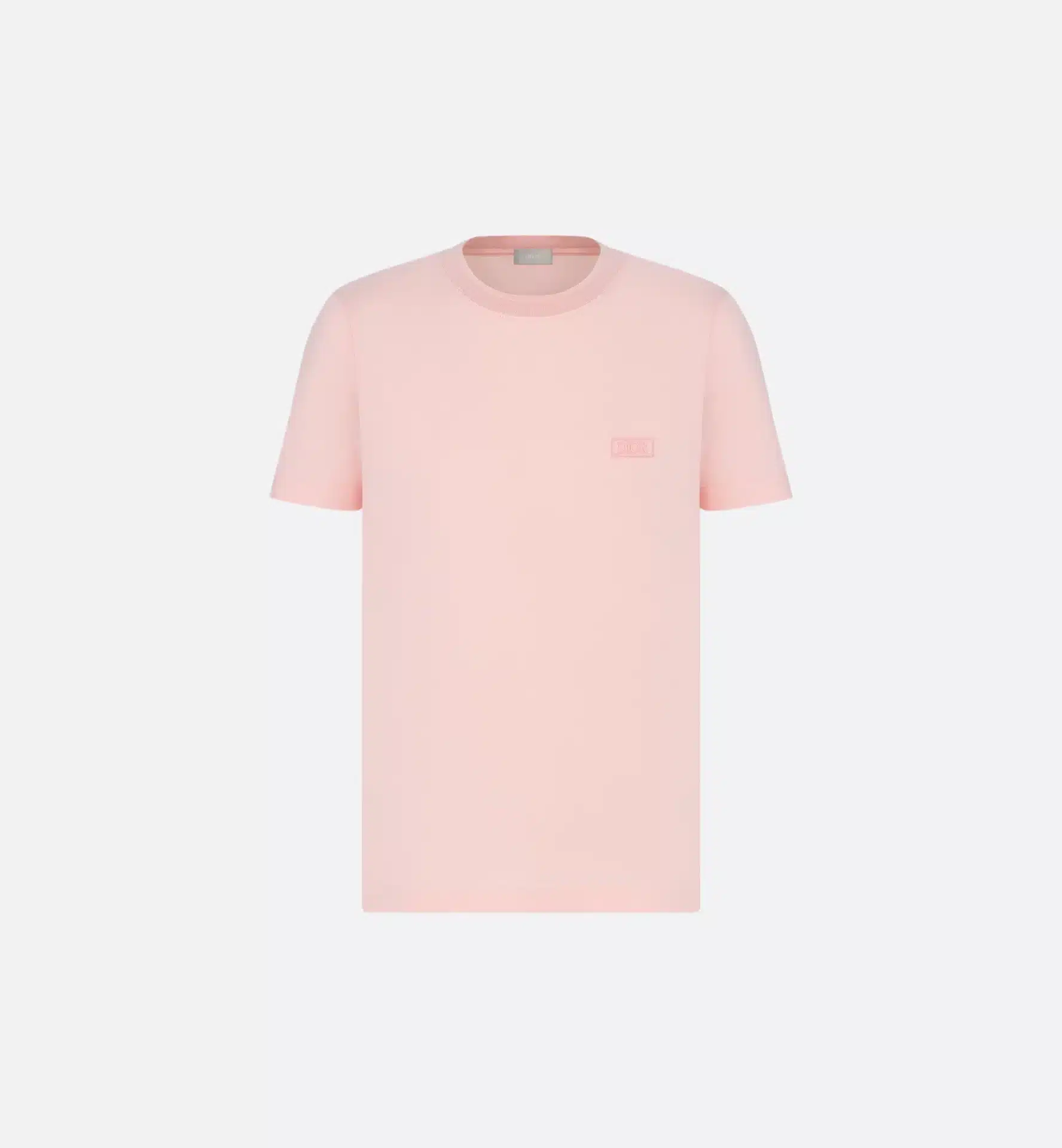 T-shirt streetwear Icons jersey coton sea island rose Dior-influensse