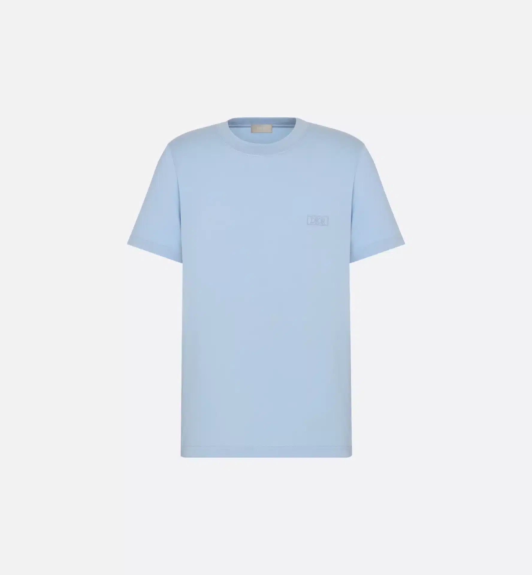 T-shirt streetwear Icons jersey coton sea island bleu Dior-influensse