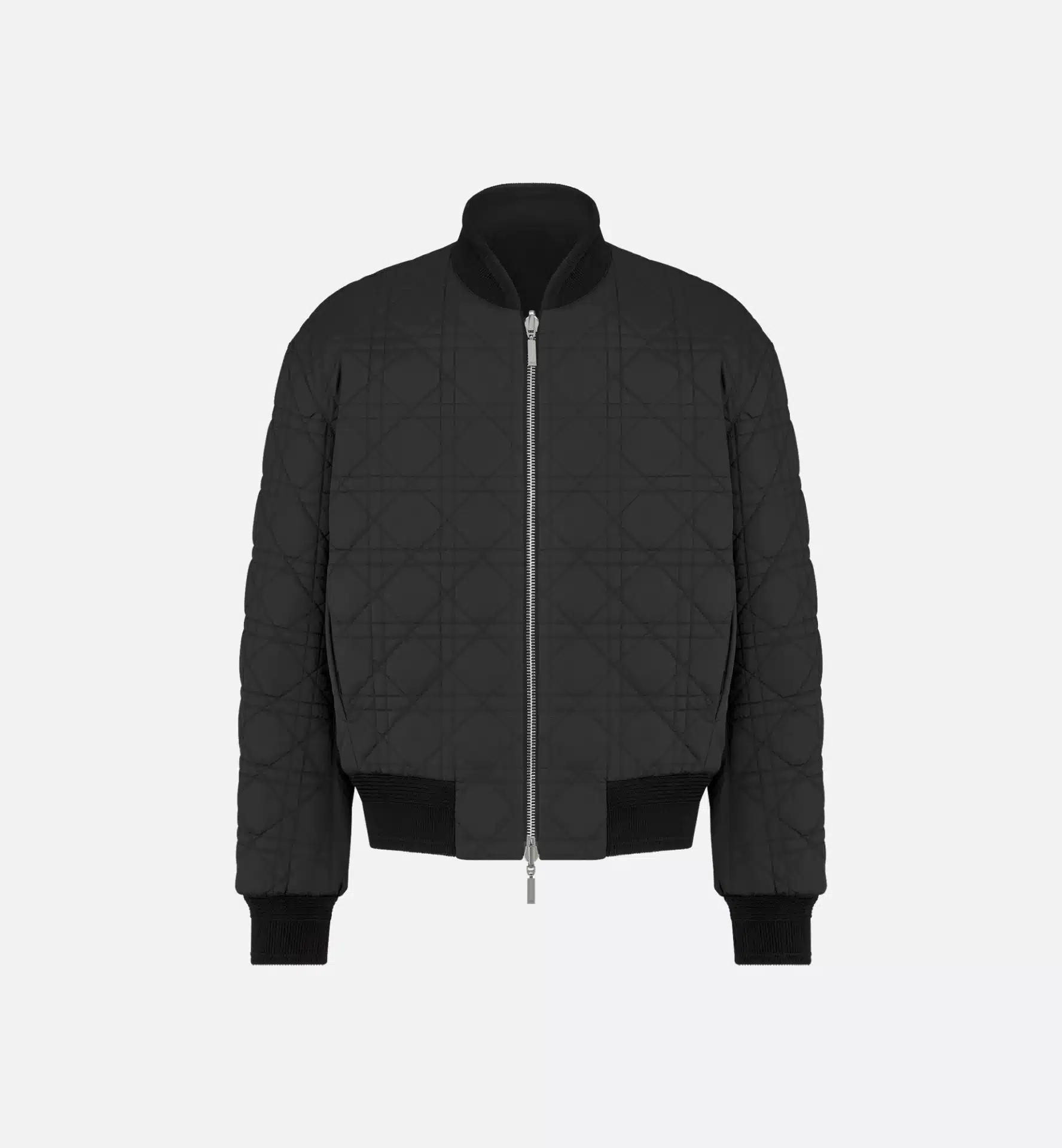 Blouson réversible sergé noir Christian Dior Couture-influensse