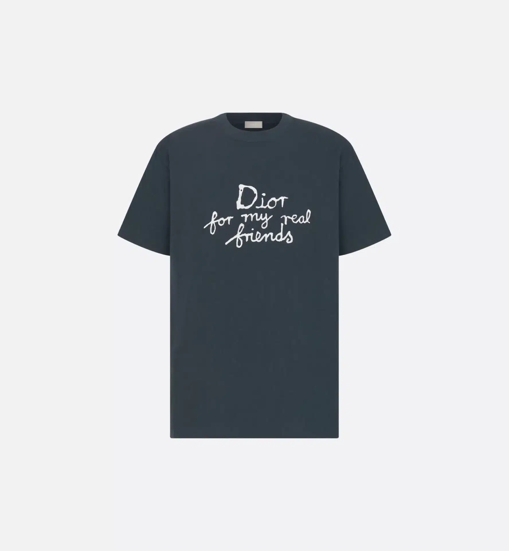 T-shirt Dior And Hylton Nel jersey coton bleu marine-influensse