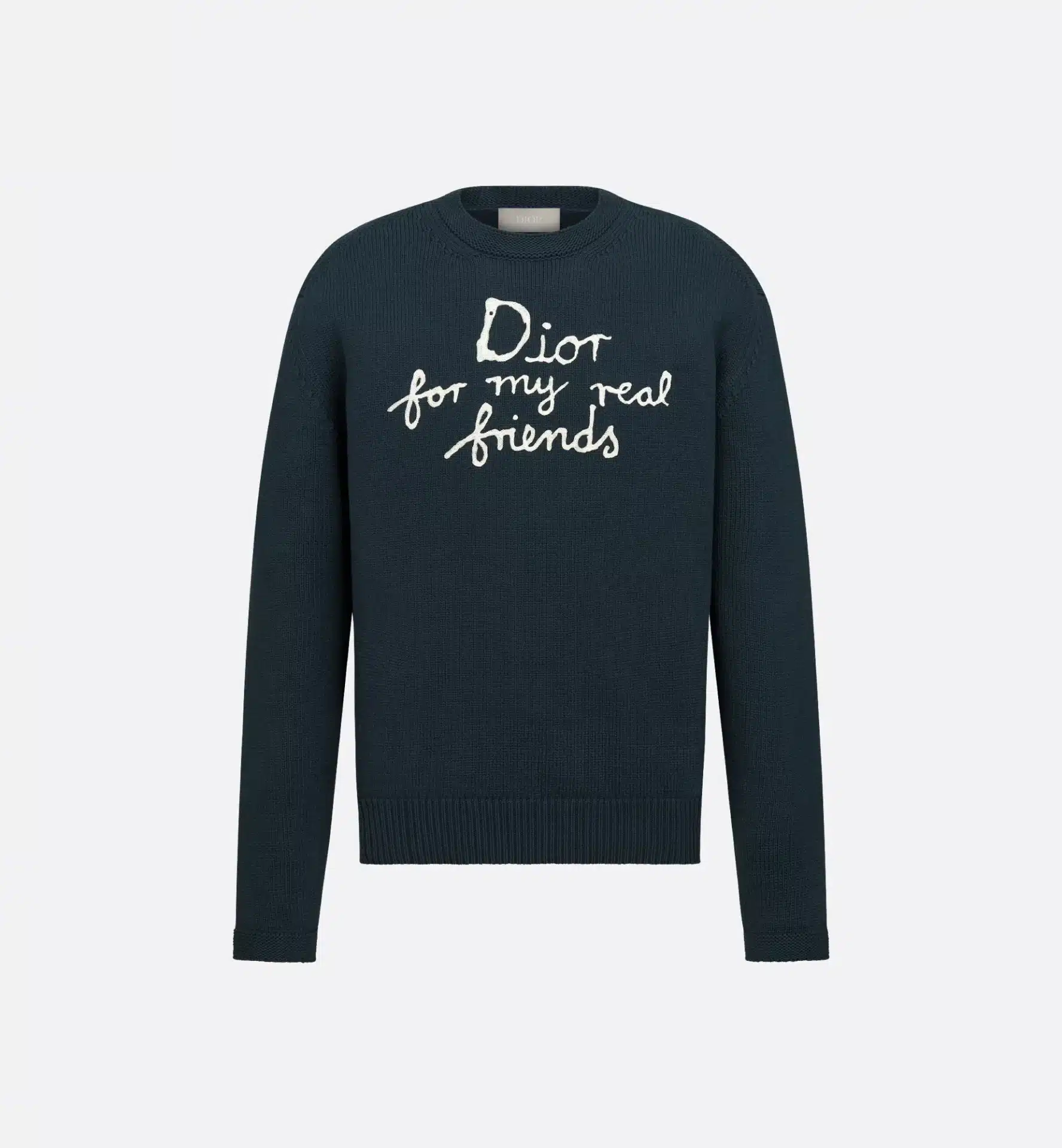 Pull Dior And Hylton Nel jersey coton bleu-influensse