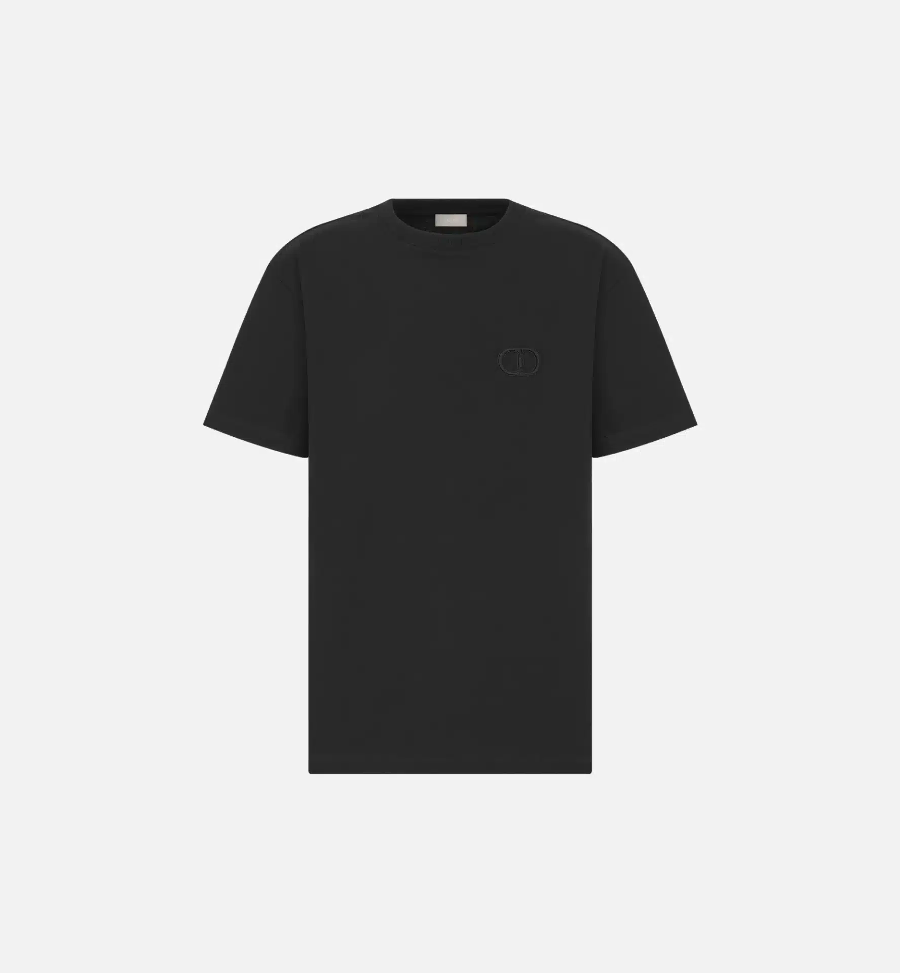 T-shirt CD Icon jersey coton noir Dior-influensse